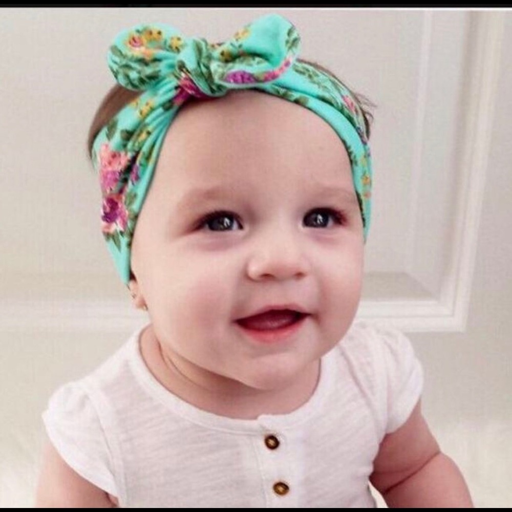 Printed Floral Baby headbands